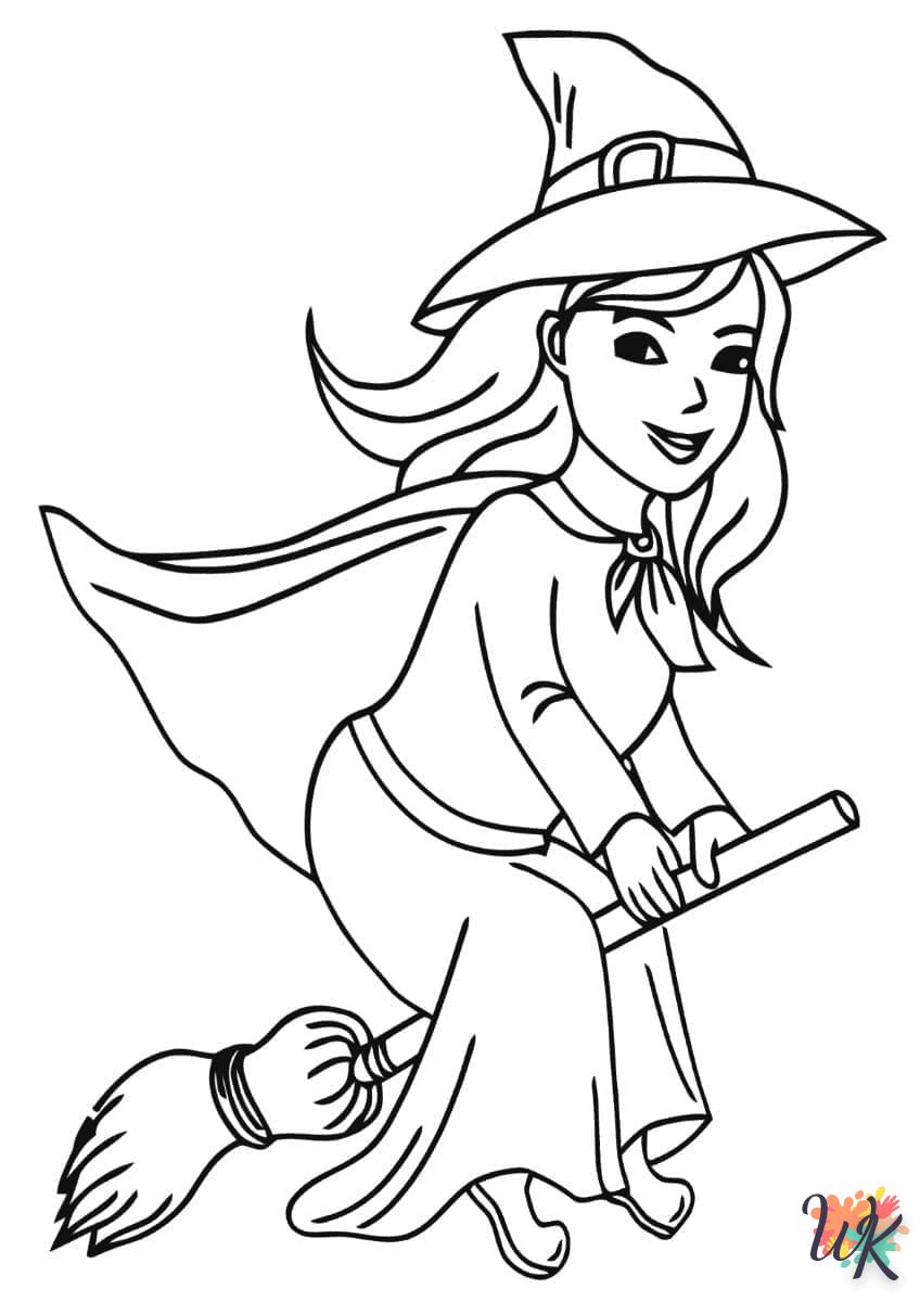 Strega 68 Disegni da Colorare Strega 66